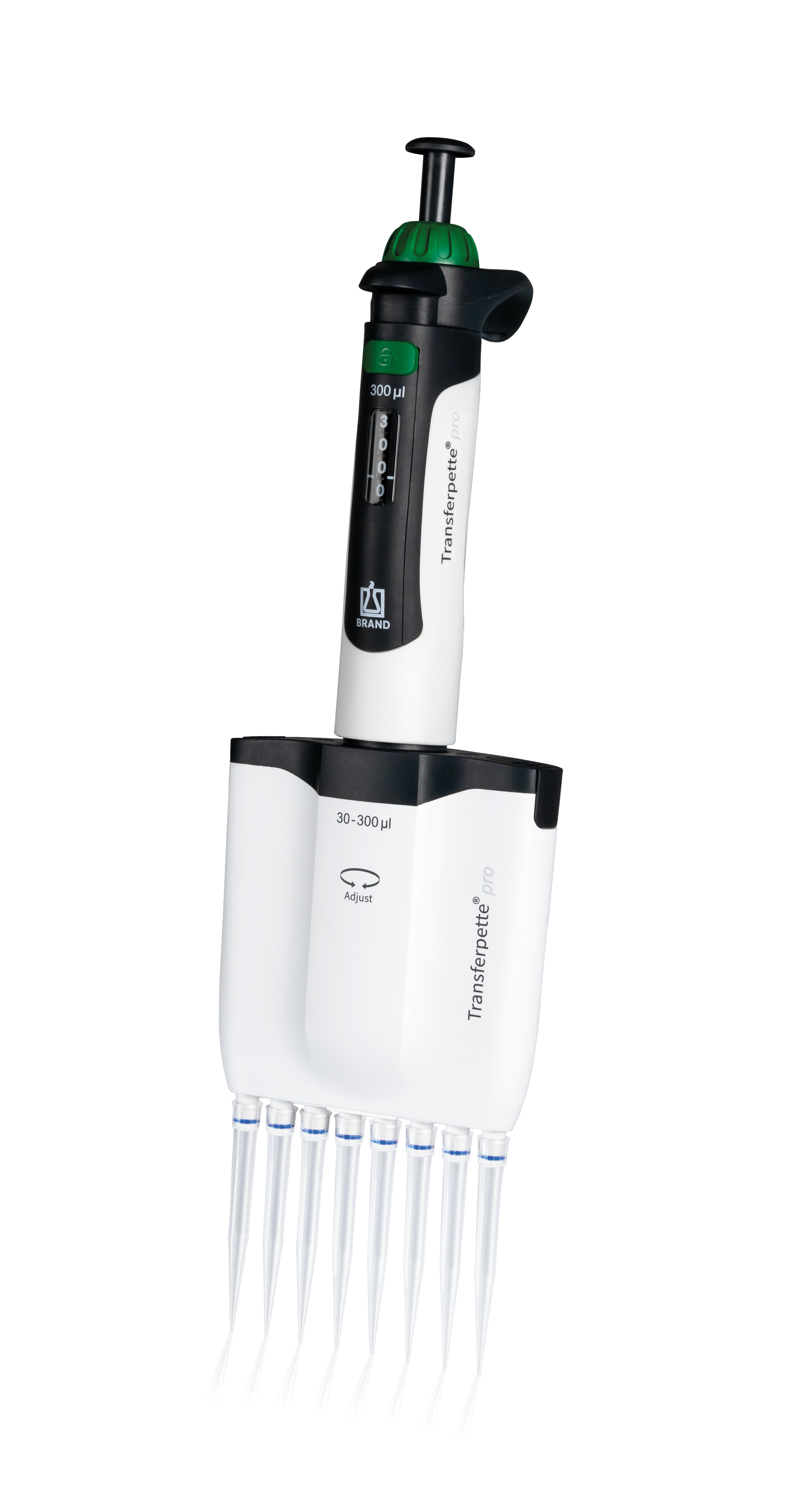 Transferpette Pro 8-Channel 30-300 µL